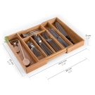 Bamboo Utensil Organizer